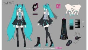 Hatsune Miku V6 Reveals New Visual Design and April 14 Release