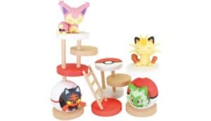 New Pokémon Athletic Figures Feature Sprigatito and Skitty in Late March