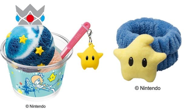 Super Mario Galaxy Teams Up with Baskin-Robbins Japan for Sweet Collab
