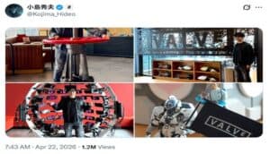 Hideo Kojima Visits Valve After Seven Years, Sparks Half-Life 3 Speculation