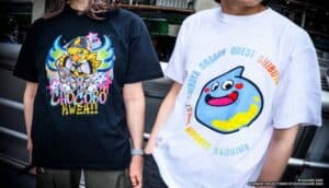 Square Enix Debuts Shibuya-Themed Slime and Chocobo T-Shirts