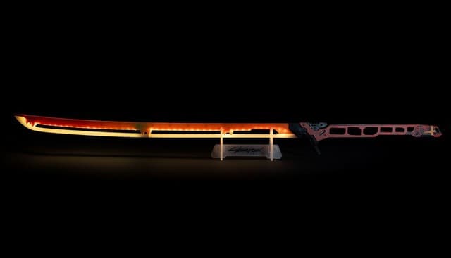 Cyberpunk 2077 Errata Katana Life-Size Replica Pre-Orders Now Open