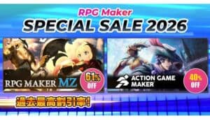 RPG Maker Special Sale 2026: RPG Maker MZ Hits Record 61% Discount