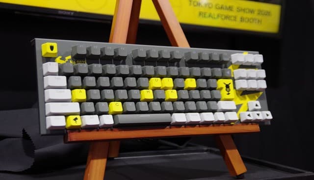 REALFORCE GX1 Plus Pikachu Edition Keyboard Revealed at TGS 2026