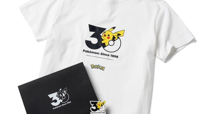 Pokémon 30th Anniversary 1025 T-Shirt Collection Arrives Sept 18