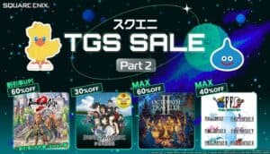 Square Enix TGS Sale Adds PC Titles, Discounts Up to 80% Off