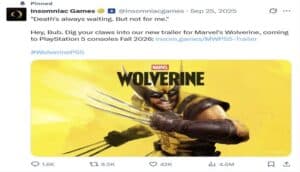 Marvel's Wolverine and Phantom Blade Zero Set for September 2026 Clash