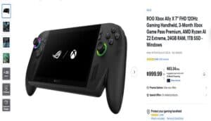 ROG Xbox Ally X Price Increases in Australia Amid AI Component Costs