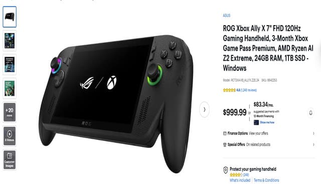 ROG Xbox Ally X Price Increases in Australia Amid AI Component Costs