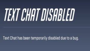 Overwatch Text Chat Disabled After Critical '<' Character Exploit Found