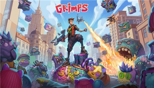 GRIMPS Free Demo Launches with Absurd Weapons and Talking Pigeon