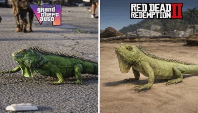 GTA 6 Lizard Model Sparks Debate Over Rockstar’s Attention to Detail