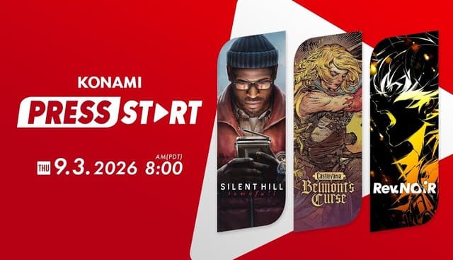 Konami Press Start Reveals Silent Hill and Castlevania Release Dates
