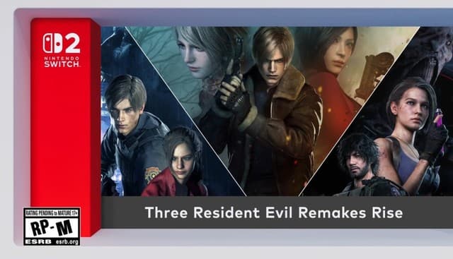 Resident Evil 2, 3, 4 Remakes Confirmed for Switch 2 This October
