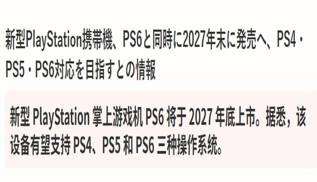 PS6 Handheld Reportedly Targets Late 2027, Runs PS4 Games Natively