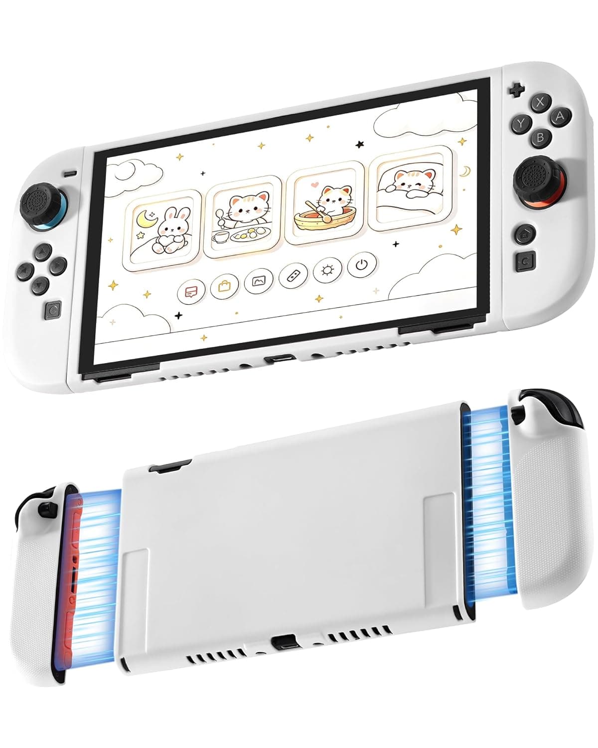 Jemdo 纹理防滑握把保护套(适用于任天堂Switch2 2025款)